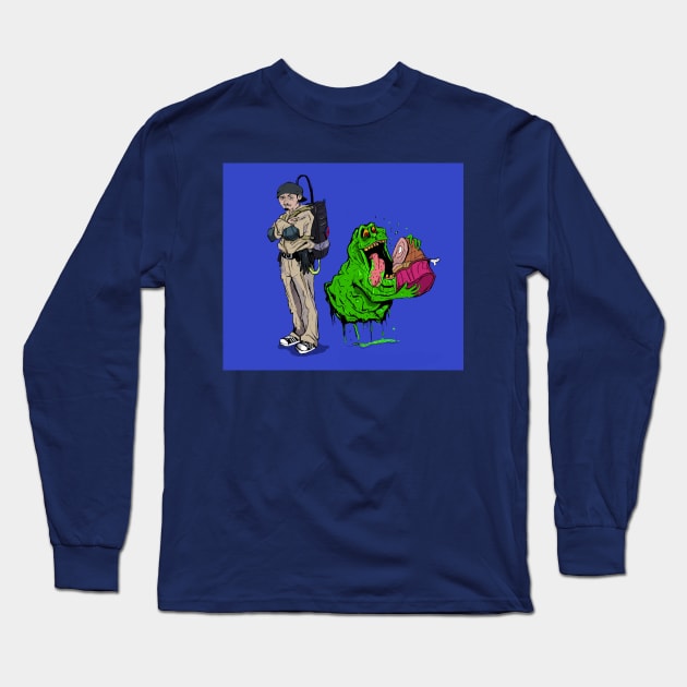 Me and Slimer Long Sleeve T-Shirt by Art Of Lunatik